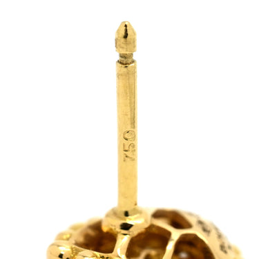 ブシュロン BOUCHERON セルパン ボエム スタッズ ピアス エクストラスモール JCO00942 イエローゴールド K18YG ダイヤモンド ピアス 750YG K18 16石ダイヤ