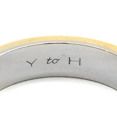 カルティエ Cartier ルイ カルティエ ヴァンドーム ホワイトゴールドXイエローゴールドXピンクゴールド K18WG K18YG K18PG #47(JP7) リング 指輪 スリーカラー イニシャル入り 7号