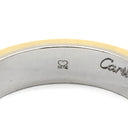 カルティエ Cartier ルイ カルティエ ヴァンドーム ホワイトゴールドXイエローゴールドXピンクゴールド K18WG K18YG K18PG #47(JP7) リング 指輪 スリーカラー イニシャル入り 7号