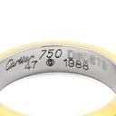 カルティエ Cartier ルイ カルティエ ヴァンドーム ホワイトゴールドXイエローゴールドXピンクゴールド K18WG K18YG K18PG #47(JP7) リング 指輪 スリーカラー イニシャル入り 7号