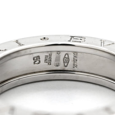 ブルガリ BVLGARI ビーゼロワン B-zero1 リング XS 336020 ホワイトゴールド K18WG #50(JP10) リング 指輪 750 18金 10号