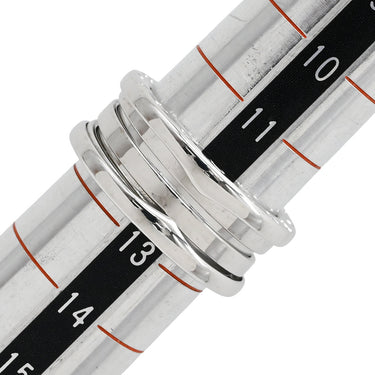 ブルガリ BVLGARI ビーゼロワン B-zero1 3バンドリング ホワイトゴールド K18WG #53(JP13) リング 指輪 Au750 18K 18金 12.5号