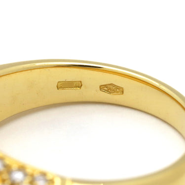 ブルガリ BVLGARI チェルティカ アメジスト ダイヤ イエローゴールド K18YG ダイヤモンド アメジスト リング 指輪 18K YG 750 18金 12号