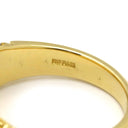 ブルガリ BVLGARI チェルティカ アメジスト ダイヤ イエローゴールド K18YG ダイヤモンド アメジスト リング 指輪 18K YG 750 18金 12号