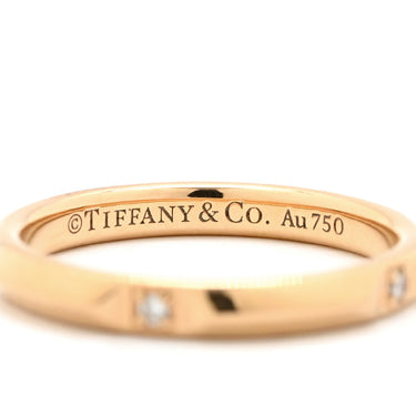 ティファニー Tiffany & Co トゥルーリング 6P ダイヤモンド イエローゴールド K18YG ダイヤモンド リング 指輪 18K 750YG 11.5号