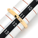 ティファニー Tiffany & Co トゥルーリング 6P ダイヤモンド イエローゴールド K18YG ダイヤモンド リング 指輪 18K 750YG 11.5号