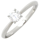 ノンブランド NON BRAND ダイヤ 立爪リング プラチナシルバー Pt950 ダイヤモンド リング 指輪 1石 1粒 9号