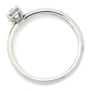 ノンブランド NON BRAND ダイヤ 立爪リング プラチナシルバー Pt950 ダイヤモンド リング 指輪 1石 1粒 9号