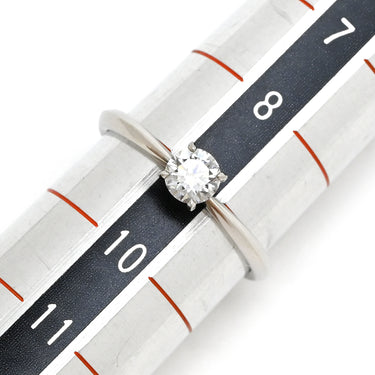 ノンブランド NON BRAND ダイヤ 立爪リング プラチナシルバー Pt950 ダイヤモンド リング 指輪 1石 1粒 9号