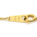 ノンブランド NON BRAND オパール ペンダント イエローゴールド K18YG オパール ネックレス Au750 18K 18金