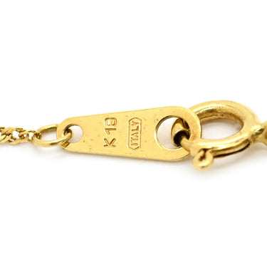 ノンブランド NON BRAND オパール ペンダント イエローゴールド K18YG オパール ネックレス Au750 18K 18金