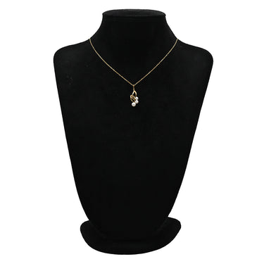 ミキモト MIKIMOTO パールネックレス イエローゴールド K18YG パール ネックレス MIKIMOTO 750 YG