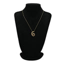 フランクミュラー FRANCK MULLER タリスマン ナンバー6 イエローゴールド K18YG ダイヤモンド ネックレス 18K 750