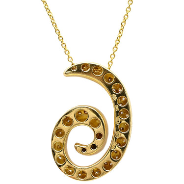 フランクミュラー FRANCK MULLER タリスマン ナンバー6 イエローゴールド K18YG ダイヤモンド ネックレス 18K 750