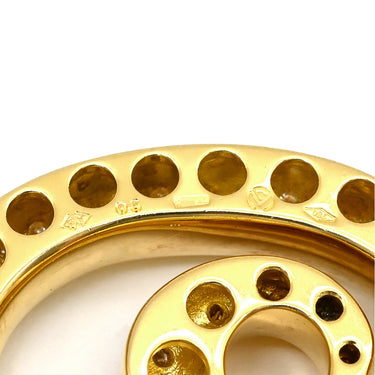 フランクミュラー FRANCK MULLER タリスマン ナンバー6 イエローゴールド K18YG ダイヤモンド ネックレス 18K 750