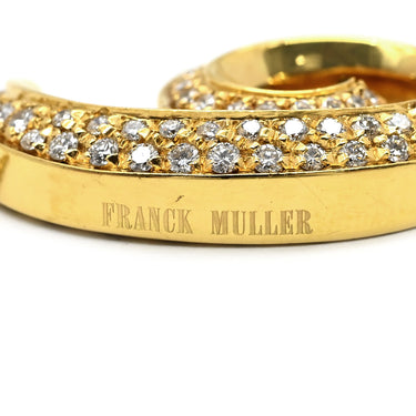 フランクミュラー FRANCK MULLER タリスマン ナンバー6 イエローゴールド K18YG ダイヤモンド ネックレス 18K 750
