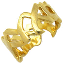 ティファニー Tiffany & Co パロマピカソ ラブ&キス イエローゴールド K18YG リング 指輪 T＆Co. 750 750YG 10.5号