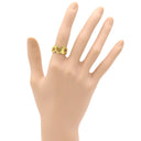 ティファニー Tiffany & Co パロマピカソ ラブ&キス イエローゴールド K18YG リング 指輪 T＆Co. 750 750YG 10.5号