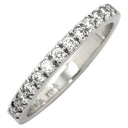 ティファニー Tiffany & Co ハーフ エタニティ ダイヤ プラチナシルバー Pt950 ダイヤモンド リング 指輪 プラチナ 6号