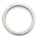 ティファニー Tiffany & Co ハーフ エタニティ ダイヤ プラチナシルバー Pt950 ダイヤモンド リング 指輪 プラチナ 6号