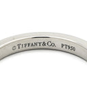 ティファニー Tiffany & Co ハーフ エタニティ ダイヤ プラチナシルバー Pt950 ダイヤモンド リング 指輪 プラチナ 6号