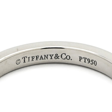 ティファニー Tiffany & Co ハーフ エタニティ ダイヤ プラチナシルバー Pt950 ダイヤモンド リング 指輪 プラチナ 6号