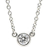 ティファニー Tiffany & Co バイザヤード シングルダイヤモンド ペンダント 60017890 プラチナシルバー Pt950 ダイヤモンド ネックレス Pt T&Co. 1石 エルサペレッティ