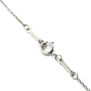 ティファニー Tiffany & Co バイザヤード シングルダイヤモンド ペンダント 60017890 プラチナシルバー Pt950 ダイヤモンド ネックレス Pt T&Co. 1石 エルサペレッティ