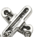 ティファニー Tiffany & Co クロスステッチ ダイヤ プラチナシルバー Pt950 ダイヤモンド ネックレス PT950