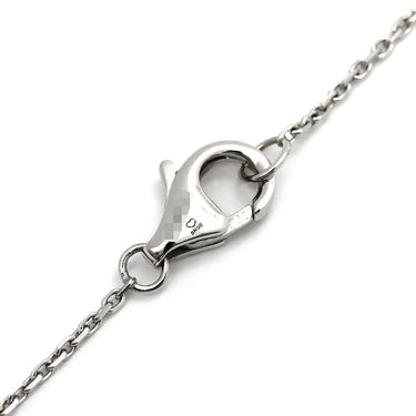 カルティエ Cartier トリニティ ホワイトゴールドXブラック K18WG PD950 ダイヤモンド セラミック ネックレス 18金 750 3連