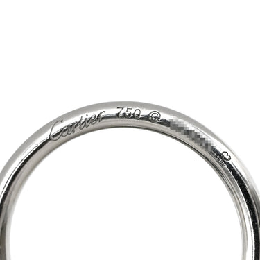 カルティエ Cartier トリニティ ホワイトゴールドXブラック K18WG PD950 ダイヤモンド セラミック ネックレス 18金 750 3連