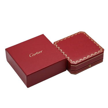 カルティエ Cartier トリニティ ホワイトゴールドXブラック K18WG PD950 ダイヤモンド セラミック ネックレス 18金 750 3連