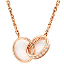 カルティエ Cartier Love ネックレス セミパヴェ B7013900 ピンクゴールド K18PG ダイヤモンド ネックレス 18金 750PG PG ベビーラブ