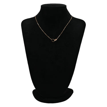 カルティエ Cartier Love ネックレス セミパヴェ B7013900 ピンクゴールド K18PG ダイヤモンド ネックレス 18金 750PG PG ベビーラブ