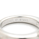 カルティエ Cartier Cドゥ ソリテール ホワイトゴールド K18WG ダイヤモンド #51(JP11) リング 指輪 1粒 1石 10.5号