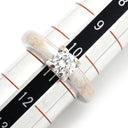 カルティエ Cartier Cドゥ ソリテール ホワイトゴールド K18WG ダイヤモンド #51(JP11) リング 指輪 1粒 1石 10.5号