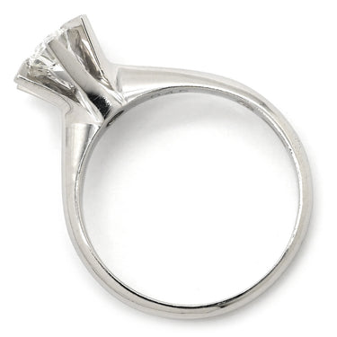 ノンブランド NON BRAND ダイヤ 立爪リング プラチナシルバー Pt900 ダイヤモンド リング 指輪 1石 1粒 13号