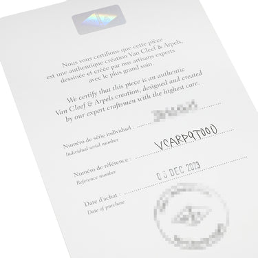 ヴァンクリーフアーペル Van Cleef & Arpels ヴィンテージ アルハンブラ ペンダント VCARP9T000 グレーXピンクゴールド K18PG ダイヤモンド シルバーオブシディアン ネックレス 2023年ホリデー限定 黒曜石 1Pダイヤ