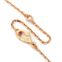 ヴァンクリーフアーペル Van Cleef & Arpels ヴィンテージ アルハンブラ ペンダント VCARP9T000 グレーXピンクゴールド K18PG ダイヤモンド シルバーオブシディアン ネックレス 2023年ホリデー限定 黒曜石 1Pダイヤ