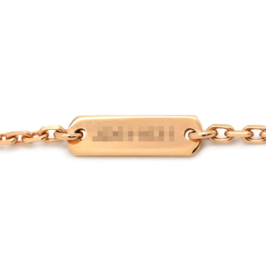 ヴァンクリーフアーペル Van Cleef & Arpels ヴィンテージ アルハンブラ ペンダント VCARP9T000 グレーXピンクゴールド K18PG ダイヤモンド シルバーオブシディアン ネックレス 2023年ホリデー限定 黒曜石 1Pダイヤ