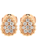 ブシュロン BOUCHERON セルパン ボエム スタッズ ピアス エクストラスモール JCO01362 ピンクゴールド K18PG ダイヤモンド ピアス 750 PG 18金 16石 ダイヤ