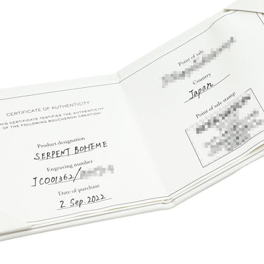 ブシュロン BOUCHERON セルパン ボエム スタッズ ピアス エクストラスモール JCO01362 ピンクゴールド K18PG ダイヤモンド ピアス 750 PG 18金 16石 ダイヤ