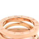 ブルガリ BVLGARI ビーゼロワン B-zero1 3バンドリング ピンクゴールド K18PG #52 リング 指輪 Au750 18K 18金 レジェンド 11.5号