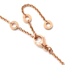 ブルガリ BVLGARI ビーゼロワン レジェンド ネックレス ピンクゴールド×ブラック K18PG セラミック ネックレス B-zero1 Au750 18K 18金 ペンダント ブラック