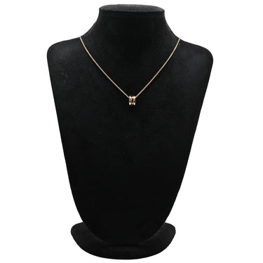 ブルガリ BVLGARI ビーゼロワン レジェンド ネックレス ピンクゴールド×ブラック K18PG セラミック ネックレス B-zero1 Au750 18K 18金 ペンダント ブラック