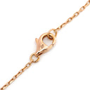 カルティエ Cartier ロゴ ドゥーブルC ピンクゴールド K18PG ダイヤモンド ネックレス 750PG K18 18金