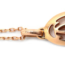 カルティエ Cartier ロゴ ドゥーブルC ピンクゴールド K18PG ダイヤモンド ネックレス 750PG K18 18金