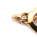 カルティエ Cartier ロゴ ドゥーブルC ピンクゴールド K18PG ダイヤモンド ネックレス 750PG K18 18金