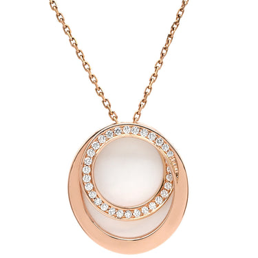 カルティエ Cartier エタンセル ドゥ カルティエ ピンクゴールド K18PG ダイヤモンド ネックレス 750 18K 18金