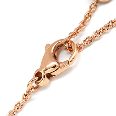 ブルガリ BVLGARI ブルガリブルガリ 340017 CL853337 ピンクゴールド K18PG ダイヤモンド ネックレス Au750 18K 18金 ペンダント 1P 一粒 1石 ダイヤ チェーン